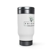 Stainless Steel Travel Mug with Handle, 14oz