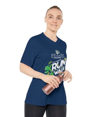 2023 Run/Walk 5K Women’s Performance V-Neck T-Shirt