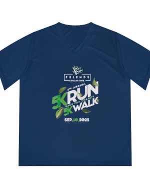 2023 Run/Walk 5K Women’s Performance V-Neck T-Shirt